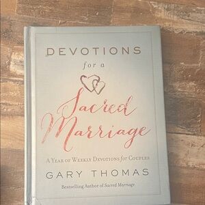 Sacred Marriage Devotional Book - Gray Cover